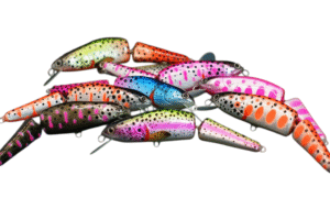 Pan Lure Jointed Trout Fishing Lure 100 MM