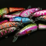 Pan Lure Jointed Trout Fishing Lure 100 MM